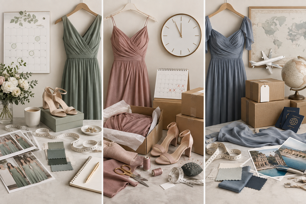 How Early Should Bridesmaids Order Their Dresses?
