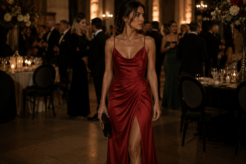 Can You Wear a Red Dress to a Black Tie Wedding?
