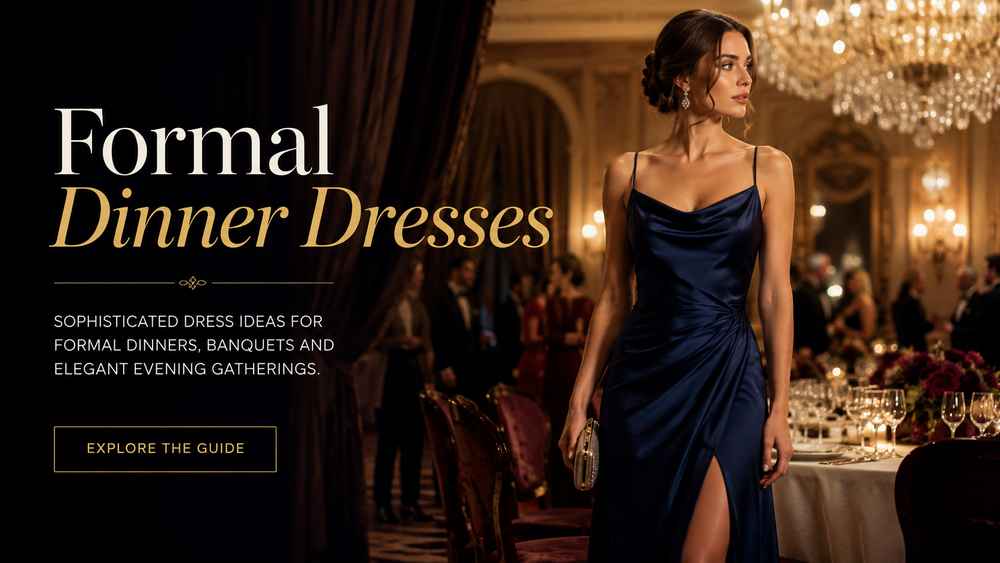 Formal Dinner Dresses: The Art of Looking Elegant Without Looking Overdressed