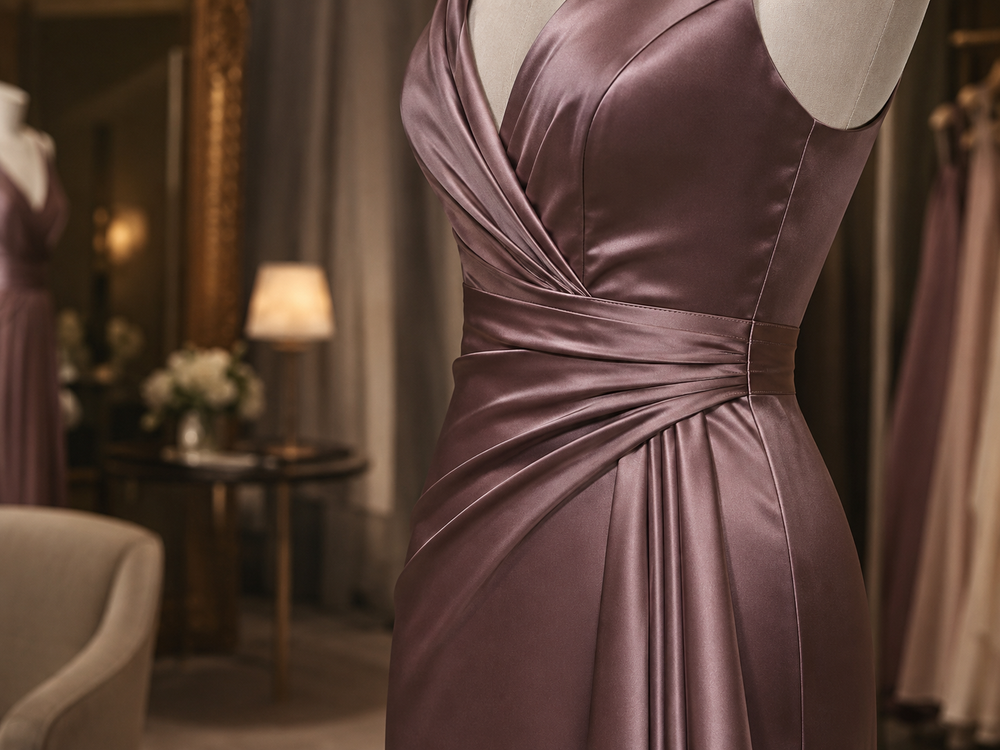 How to Tell If an Evening Dress Is Well Made by Its Stitching