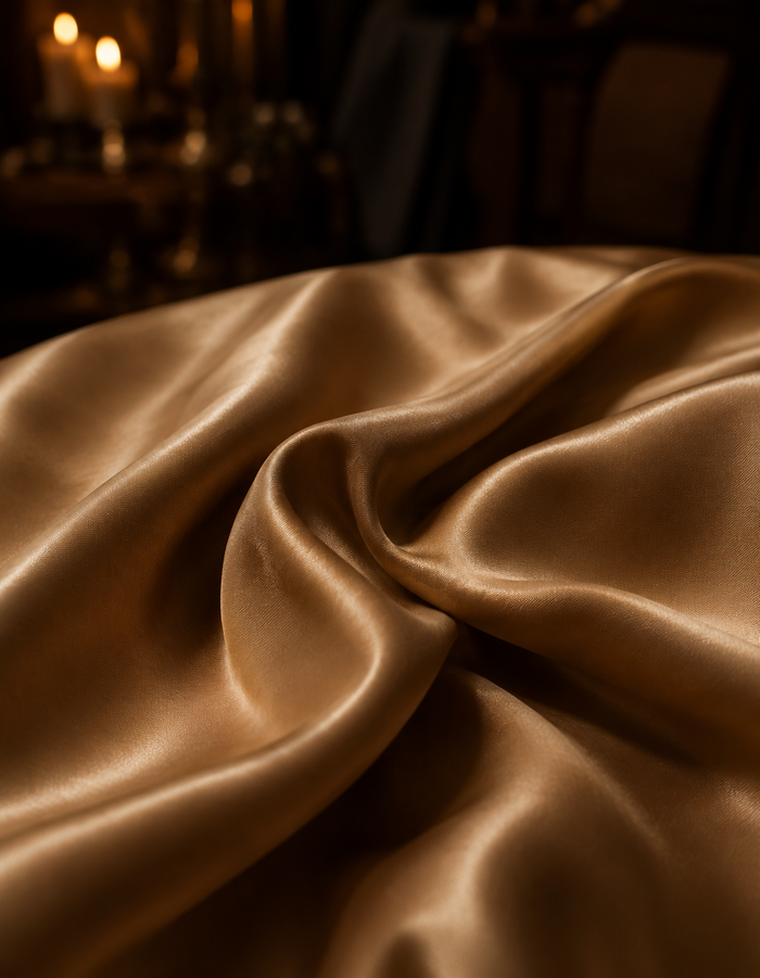 Fabric under camera flash