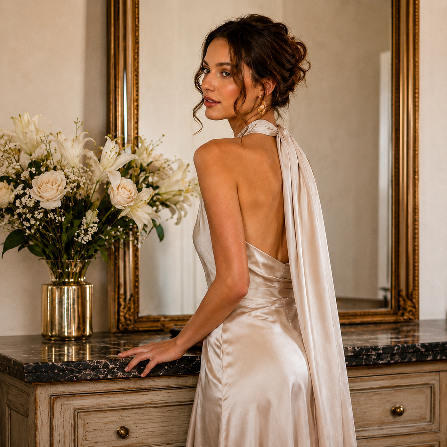 Feminine evening style
